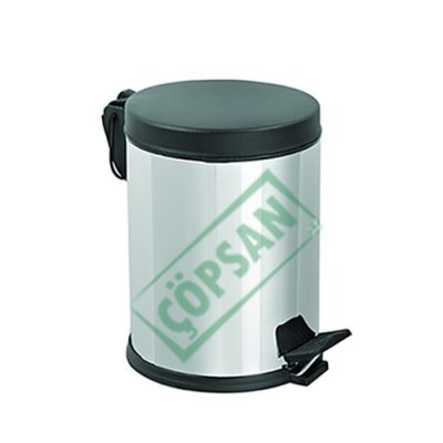 16 lt Pedallı Plastik Kapaklı Çöp Kovası