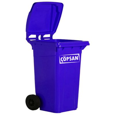240 lt. Plastik Çöp Konteyneri