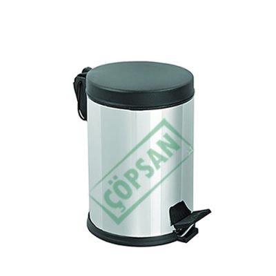 5 lt Pedallı Plastik Kapaklı Çöp Kovası